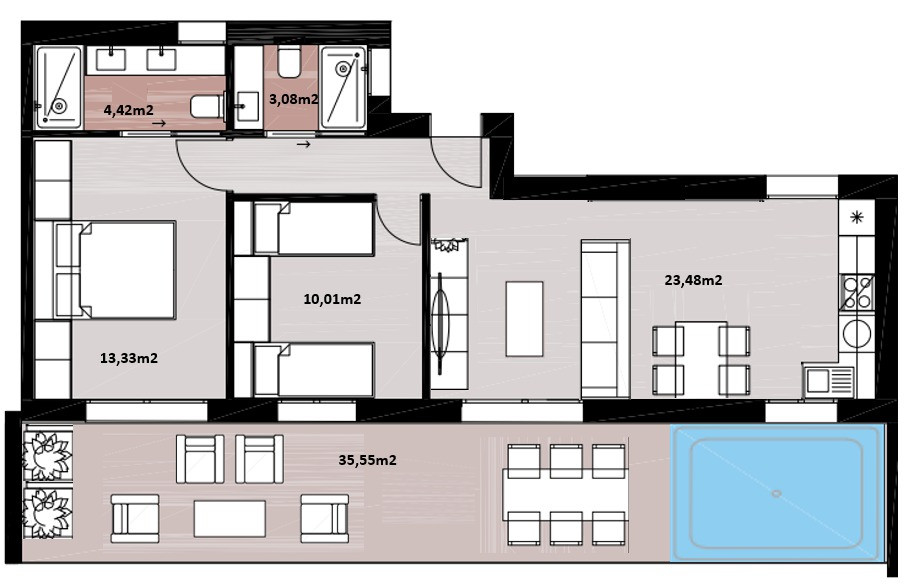 Apartment for sale in Estepona